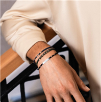 Bracelet Rue des Mille TANGLE in Silver BR-U02 M4 TS - BR-U02 M4 TS